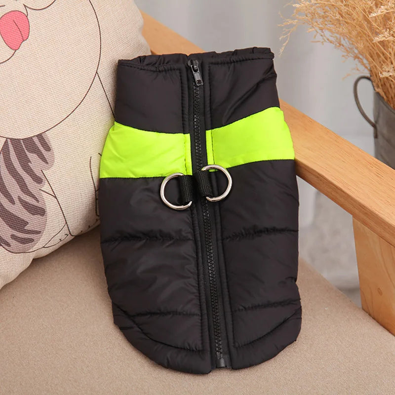 Waterproof & Warm Dog Jacket for Small, Medium, Large Breeds