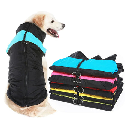 Waterproof & Warm Dog Jacket for Small, Medium, Large Breeds