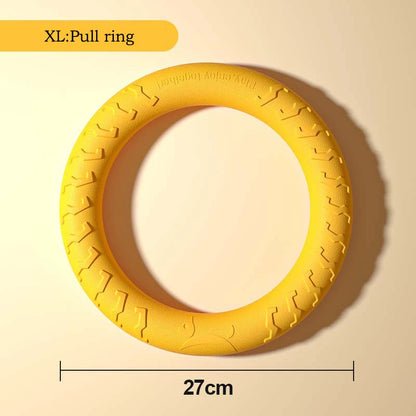 EVA Durable Dog Toy Set – 4 Pack Flying Disc, Ball & Tug Rope for Puppies and Adult Dogs | Chew-Proof Teeth Cleaning Pet Toys (2024 Bestseller)