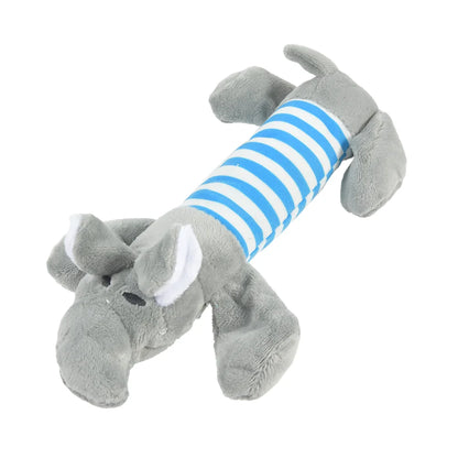 Interactive Plush Animal Chew Toy for Dogs – Soft Stuffed Pet Toy for Puppies, Cats, Small & Medium Dogs
