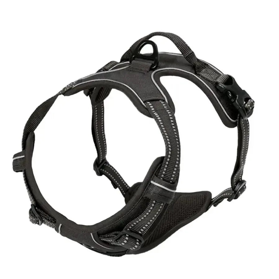 Dog Harness and Leash Set – Adjustable No-Pull Pet Vest for Small & Medium Dogs